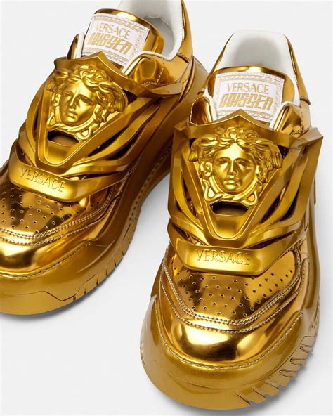 versace mens trainers|versace odissea sneakers.